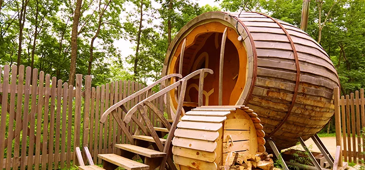 360° Panoramic Bubble Window Sauna Installation Services in Waterloo, Ontario