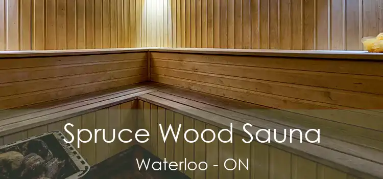 Spruce Wood Sauna Waterloo - ON